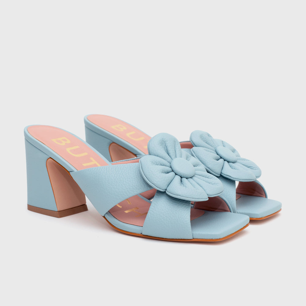 FLOWER SODA PUMP LIGHT BLUE