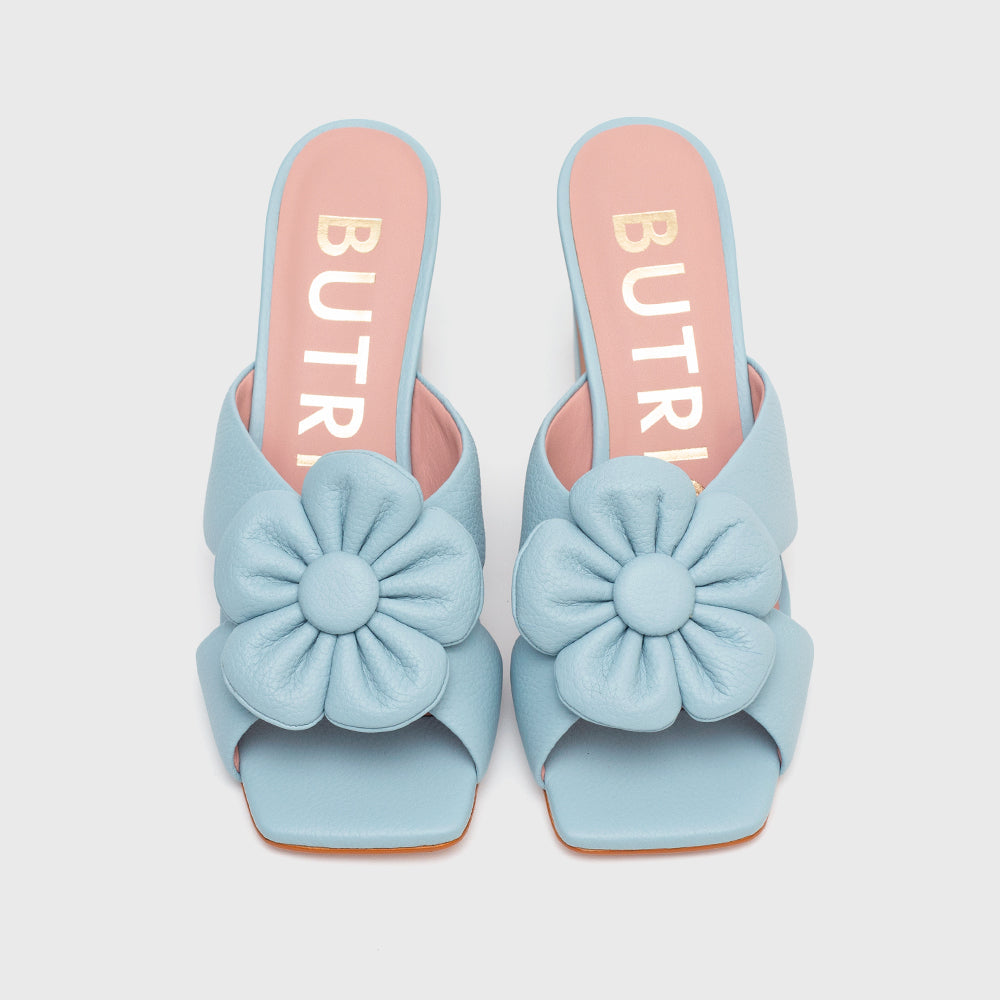 FLOWER SODA PUMP LIGHT BLUE