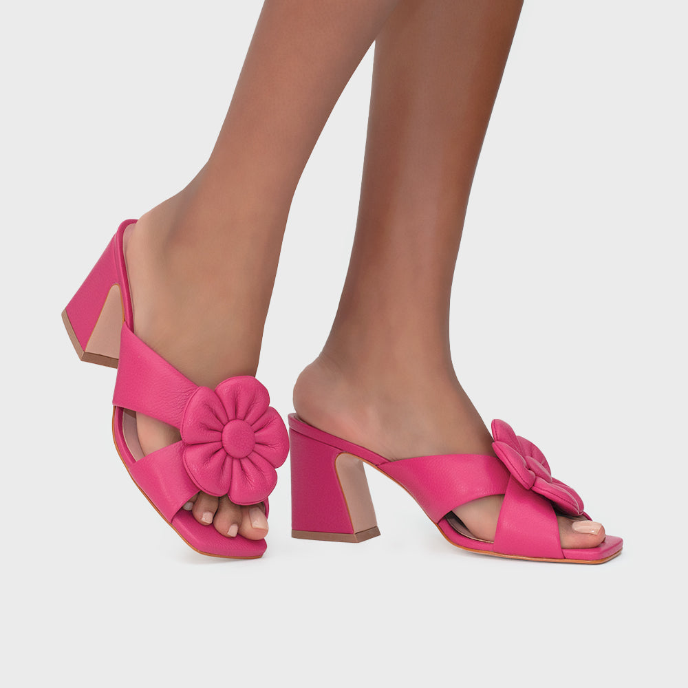 FLOWER SODA PUMP FUCSIA