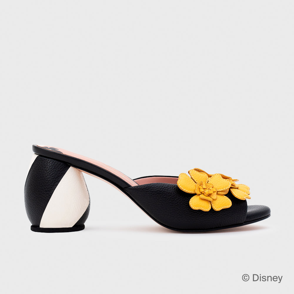 FLOWER PUMP NEGRO AMARILLO