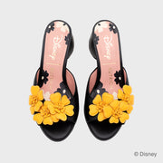 FLOWER PUMP NEGRO AMARILLO
