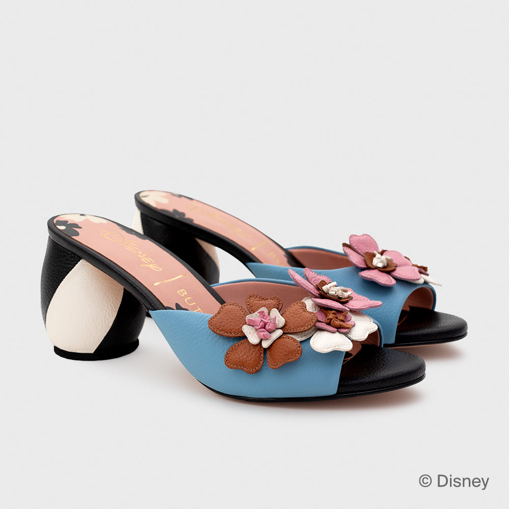 FLOWER PUMP NEGRO MULTICOLOR