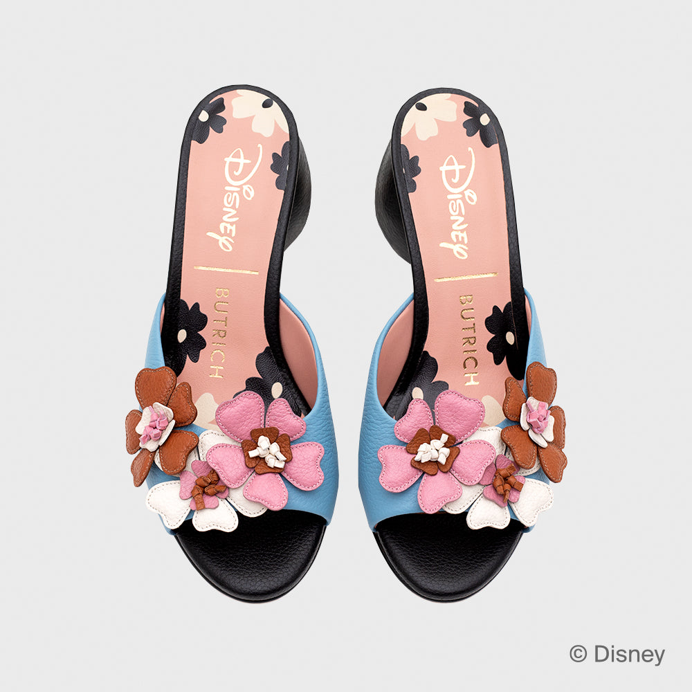 FLOWER PUMP NEGRO MULTICOLOR