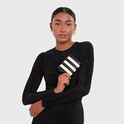 BILLETERA AUDREY HUESO NEGRO