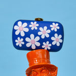 Load image into Gallery viewer, CLUTCH PILLBOX FREDA BLUE
