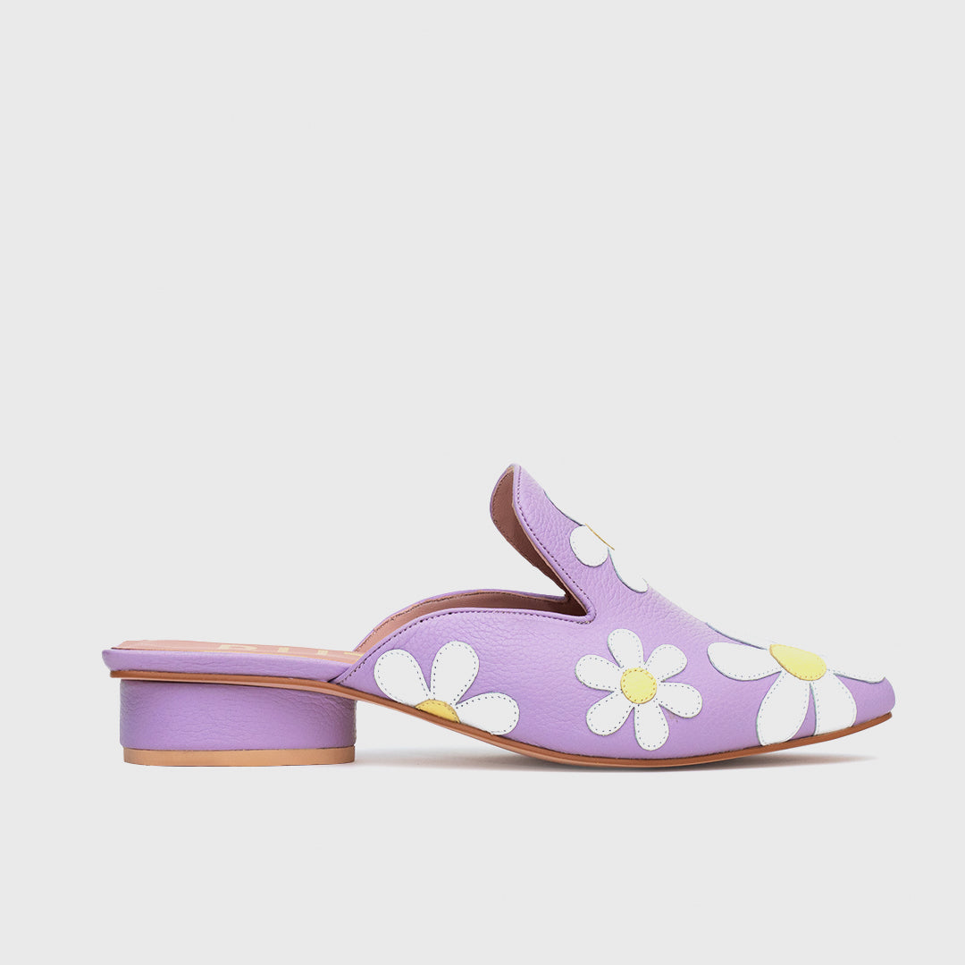 FREDA MULE FLAT LILA