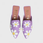 Load image into Gallery viewer, FREDA MULE FLAT LILAC
