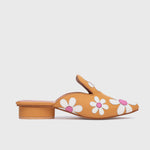 Load image into Gallery viewer, FREDA MULE FLAT ORANGE
