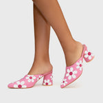 Load image into Gallery viewer, FREDA MULE PUMP PINK
