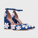 Load image into Gallery viewer, FREDA PUMP BLUE
