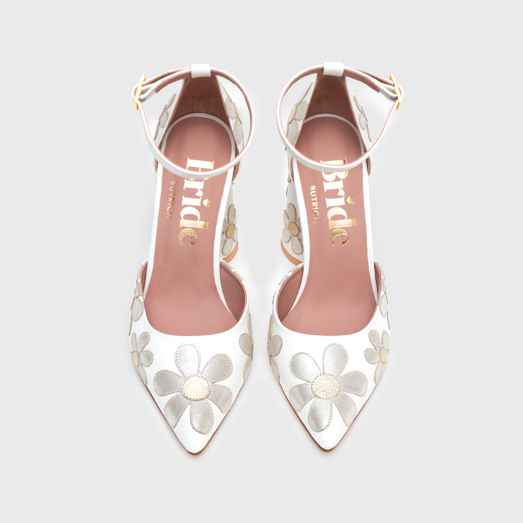 FREDA PUMP BRIDE BONE