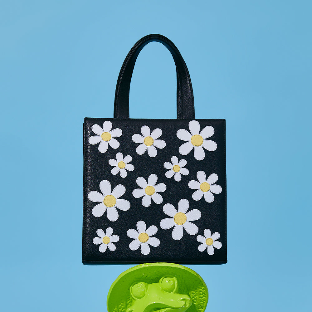 SQUARE TOTE BAG FREDA NEGRO