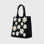 Load image into Gallery viewer, SQUARE TOTE BAG FREDA BLACK
