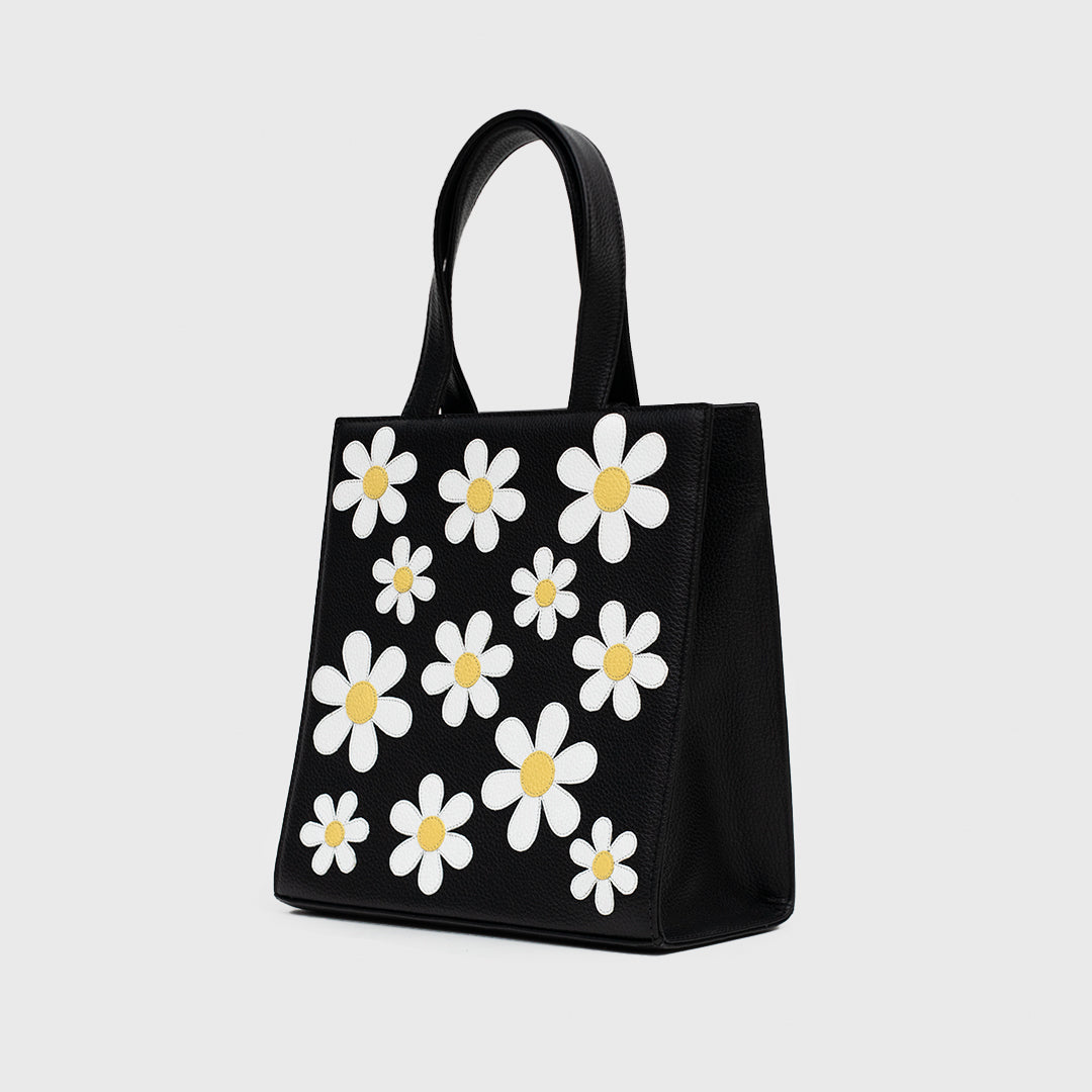 SQUARE TOTE BAG FREDA BLACK