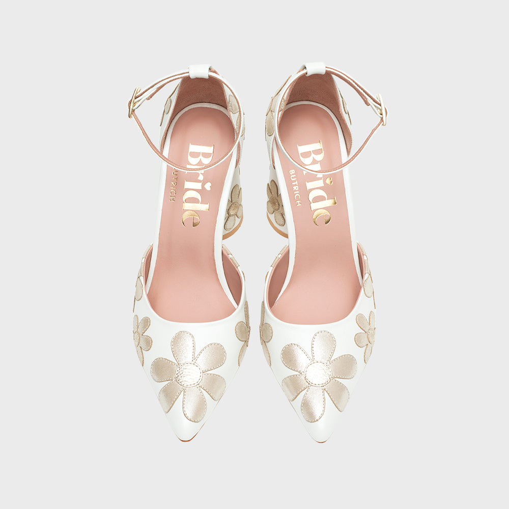 FREDA PUMP BRIDE IVORY