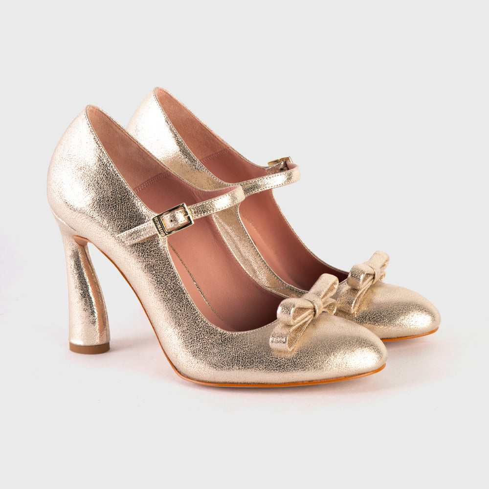 GINA PUMP PLATINUM GOLD