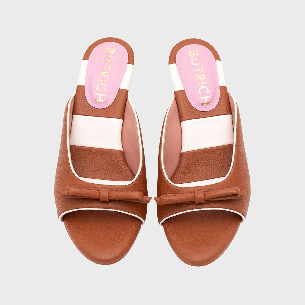 GIUSEPPINA MULE MIDI MARRÓN