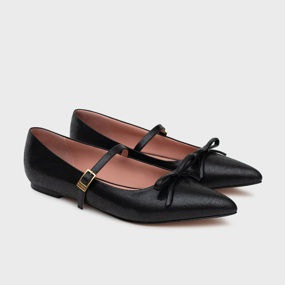 HAZEL FLAT BLACK