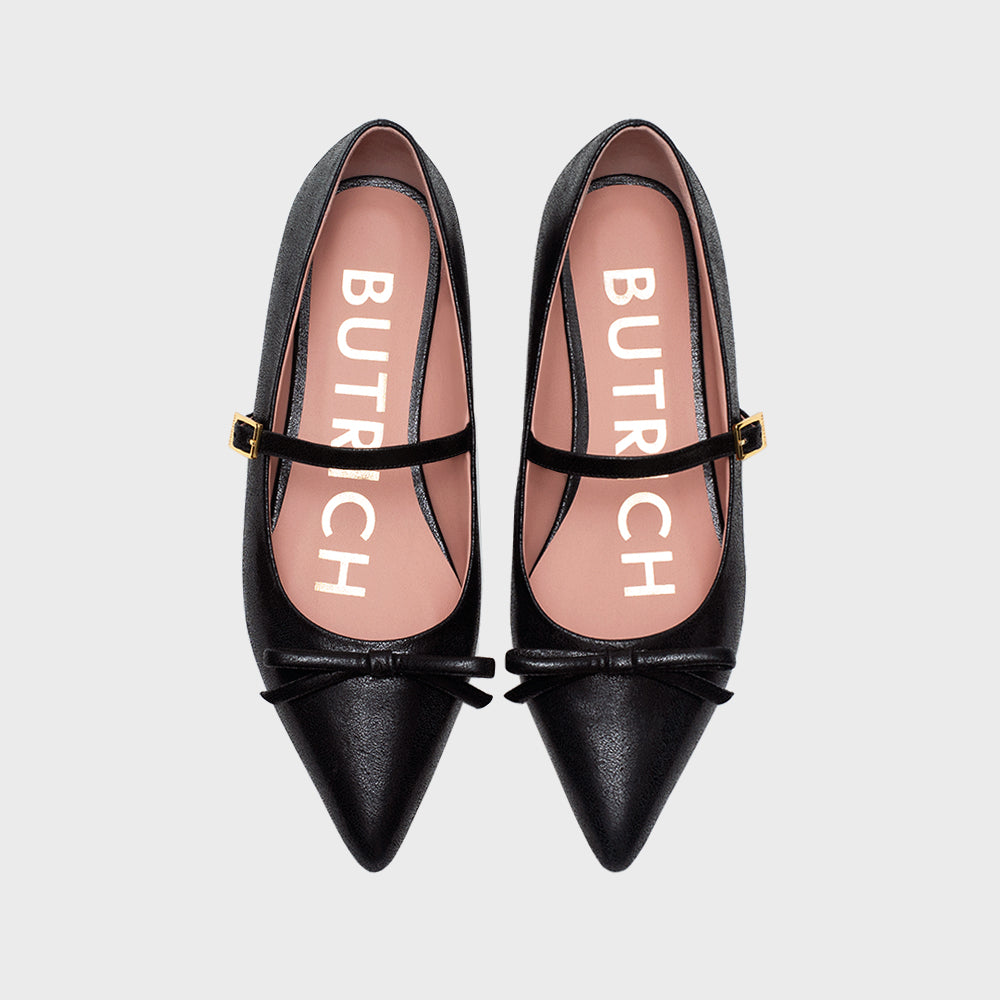 HAZEL FLAT BLACK
