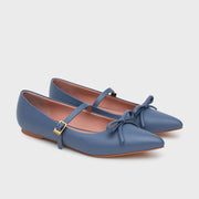 HAZEL FLAT BLUE