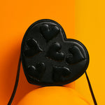 Load image into Gallery viewer, HEART BAG ROSALIE NEGRO
