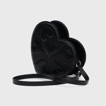 Load image into Gallery viewer, HEART BAG ROSALIE BLACK
