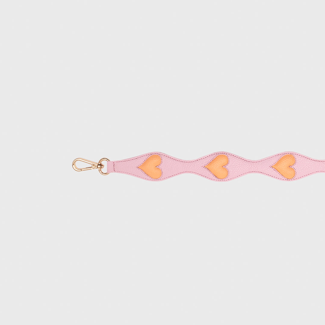 STRAP HEARTS ROSA