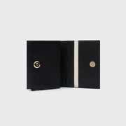 BILLETERA JULIE HUESO NEGRO