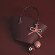 KATNISS TRAPEZE BAG BORGOÑA