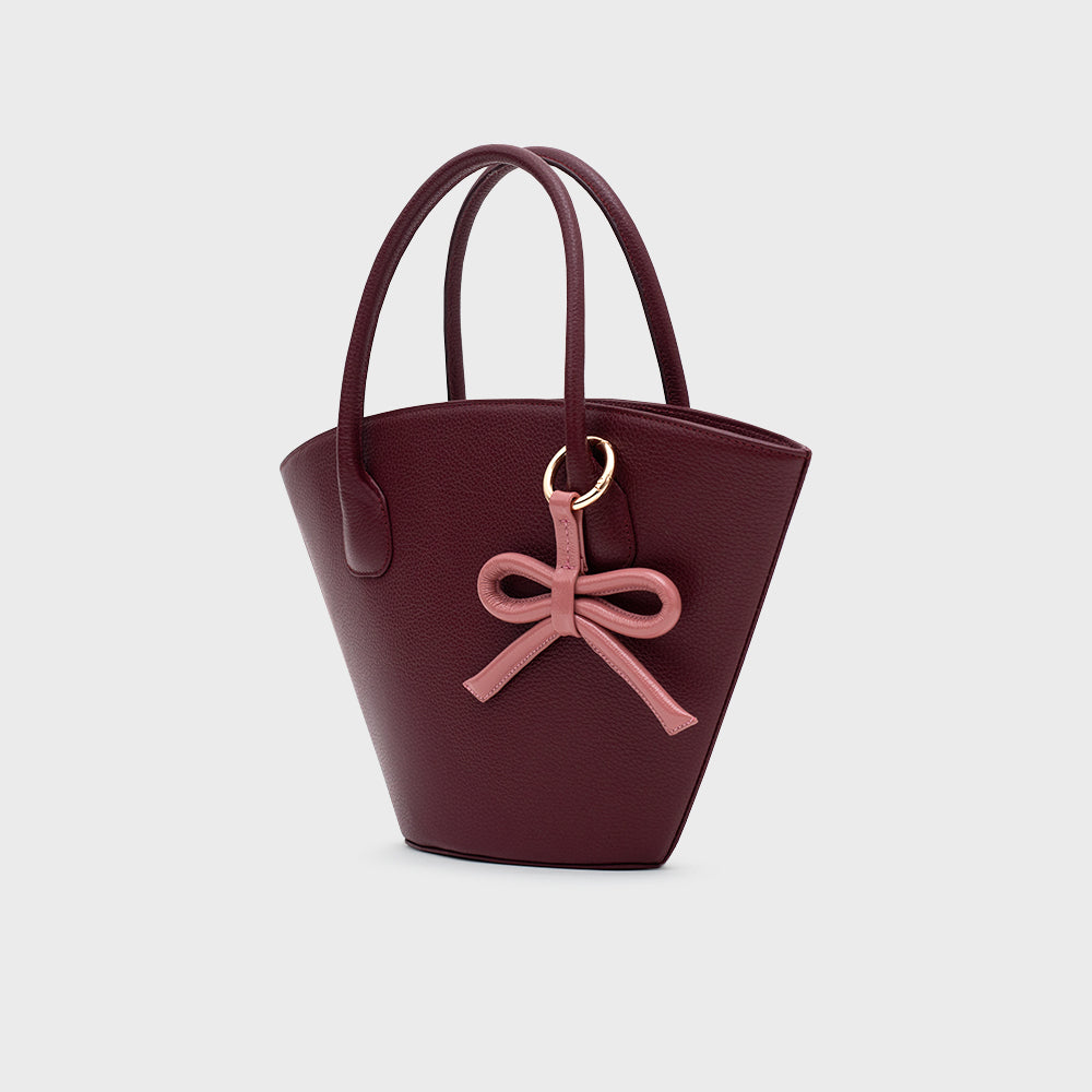 KATNISS TRAPEZE BAG BORGOÑA