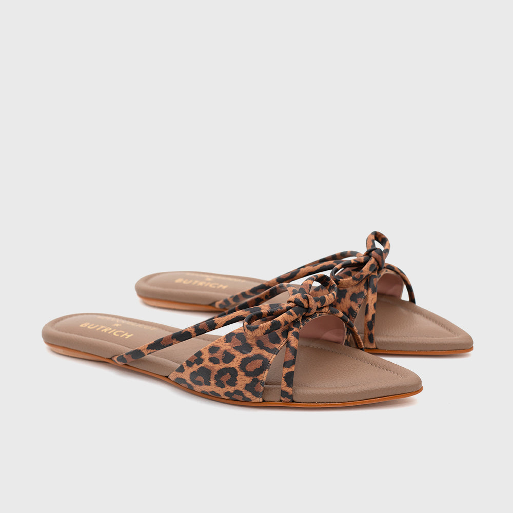 LENA FLAT LEOPARD