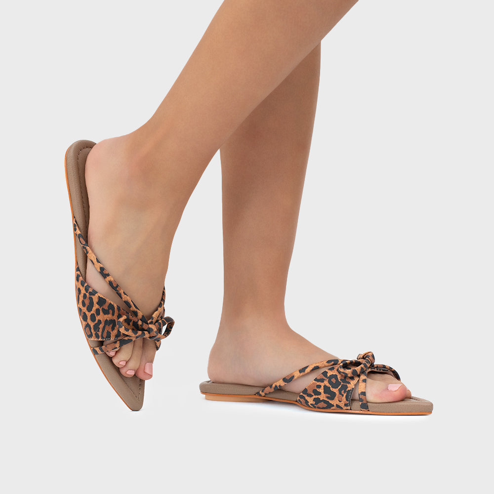 LENA FLAT LEOPARDO