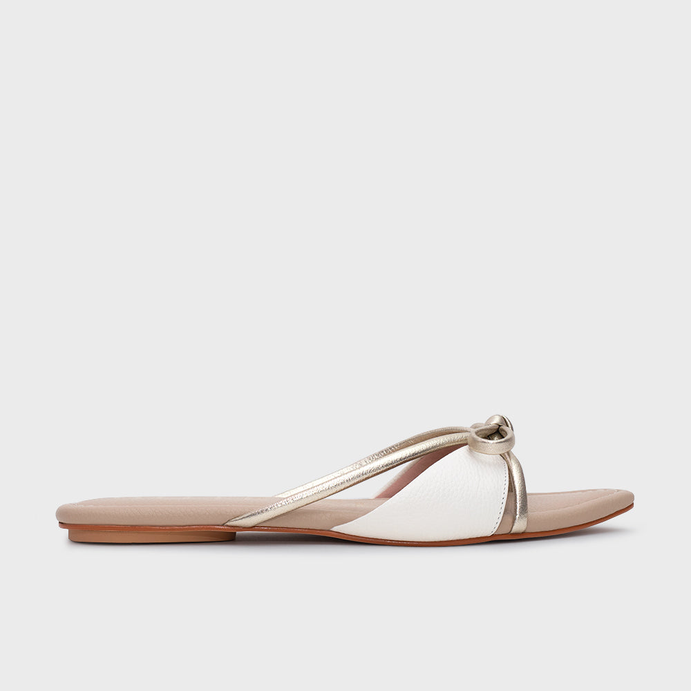 LENA FLAT HUESO ARENA
