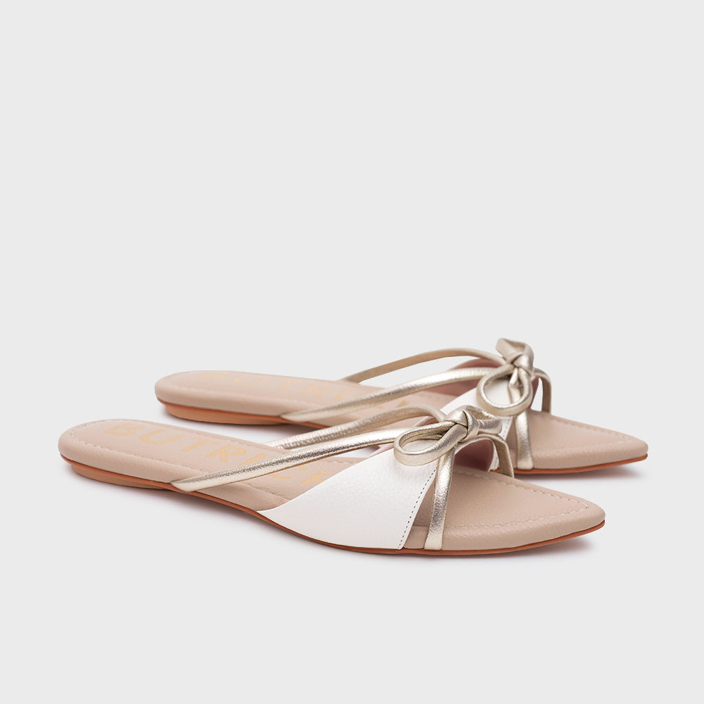 LENA FLAT HUESO ARENA