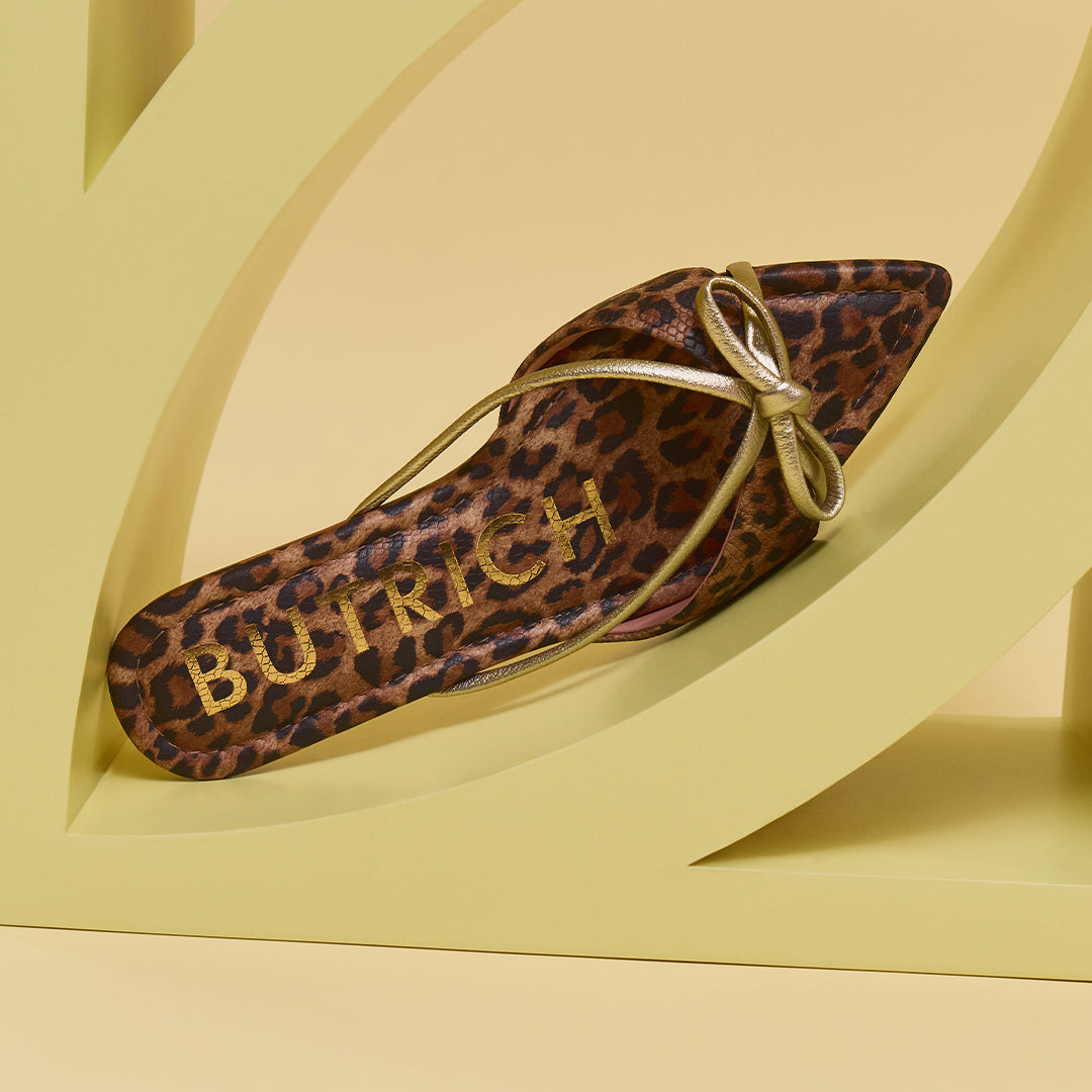 Lena Flat Leopard
