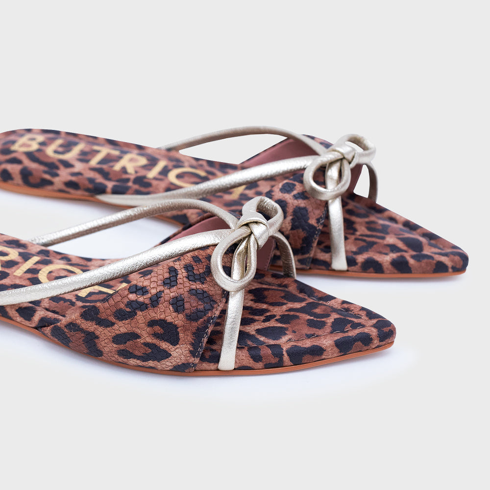 Lena Flat Leopard