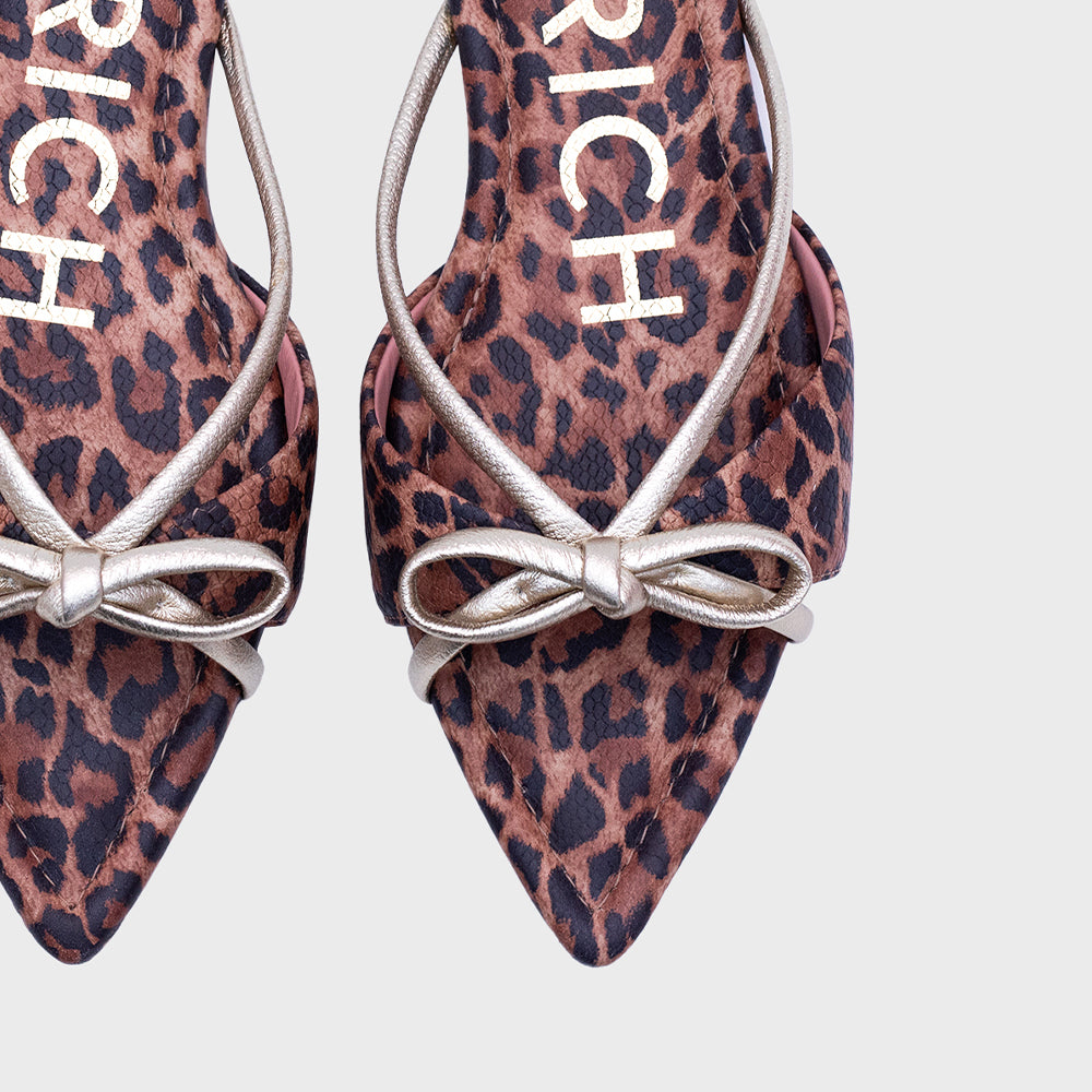 Lena Flat Leopard