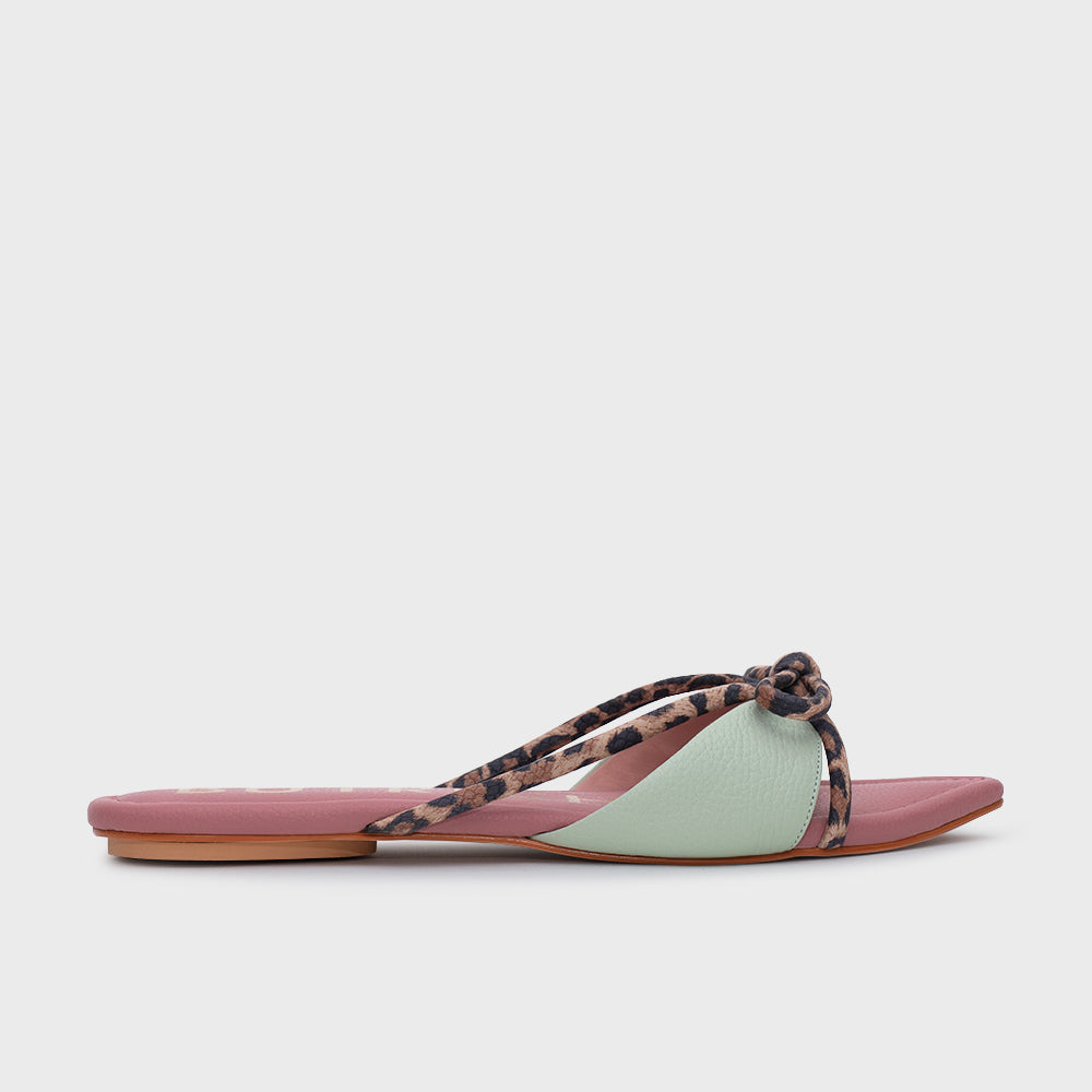 LENA FLAT GREEN