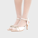 Load image into Gallery viewer, LENA PUMP BRIDE IVORY

