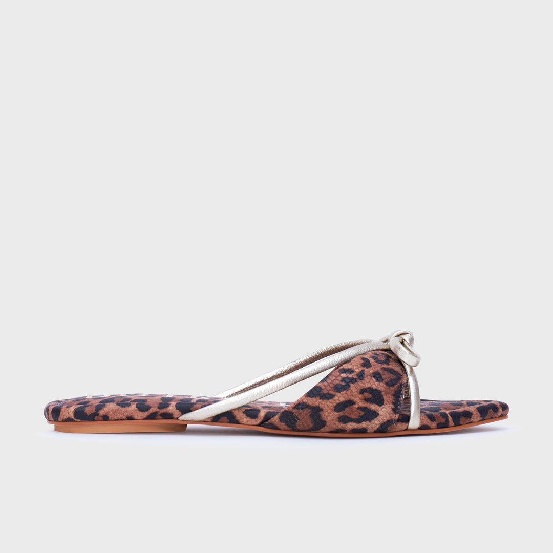 Lena Flat Leopard