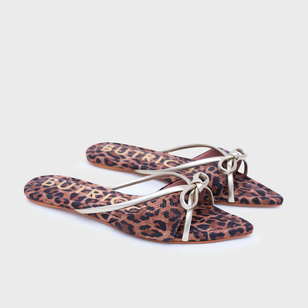 Lena Flat Leopard