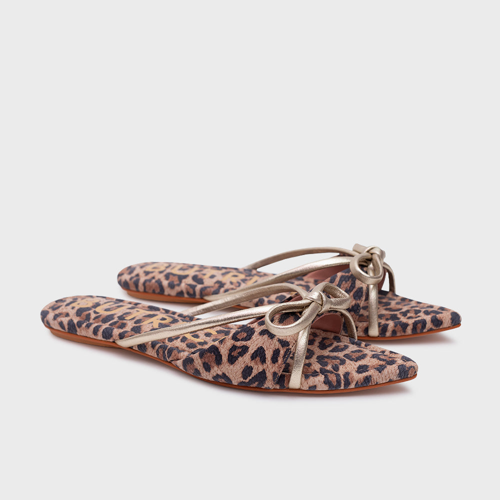 LENA FLAT LEOPARD