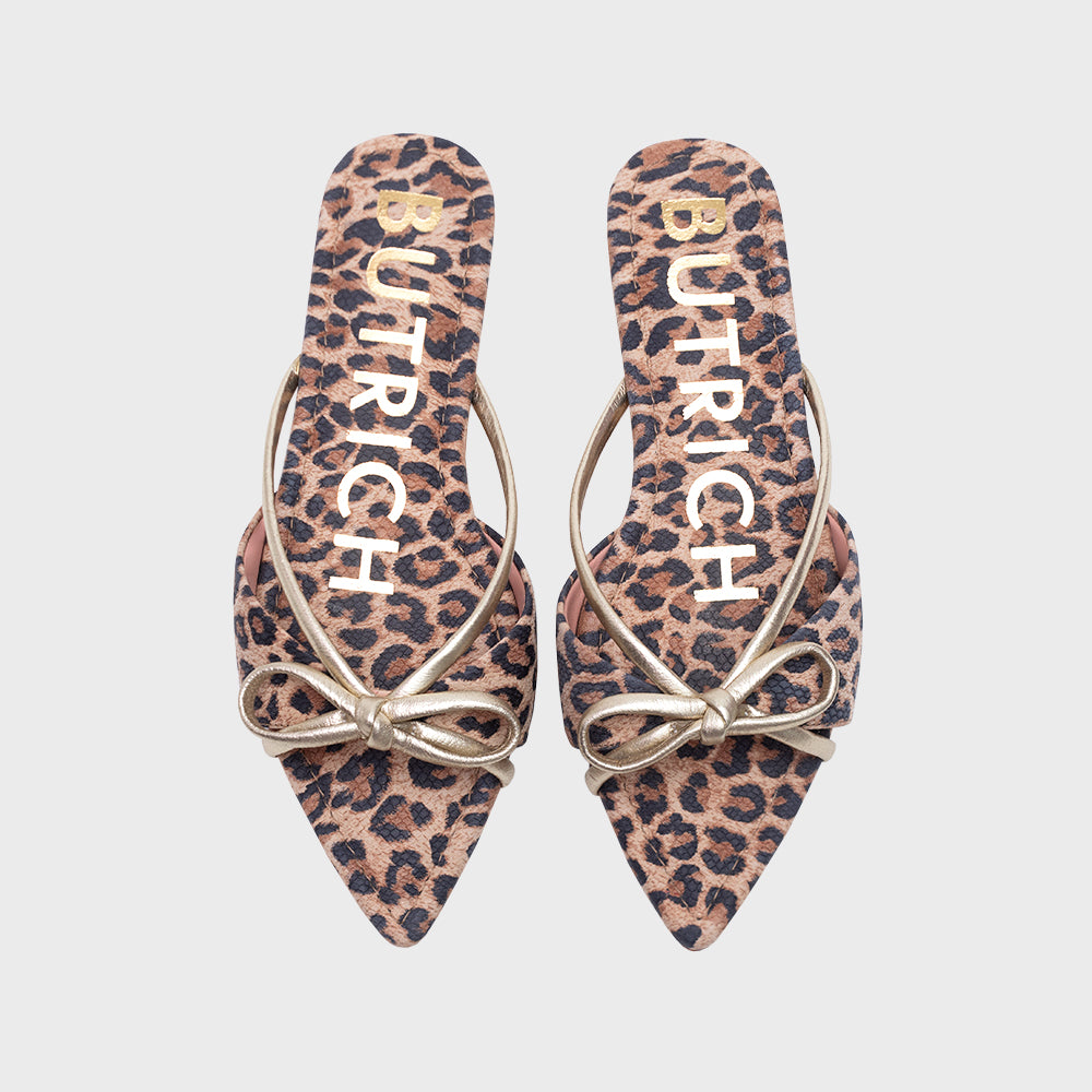 LENA FLAT LEOPARD