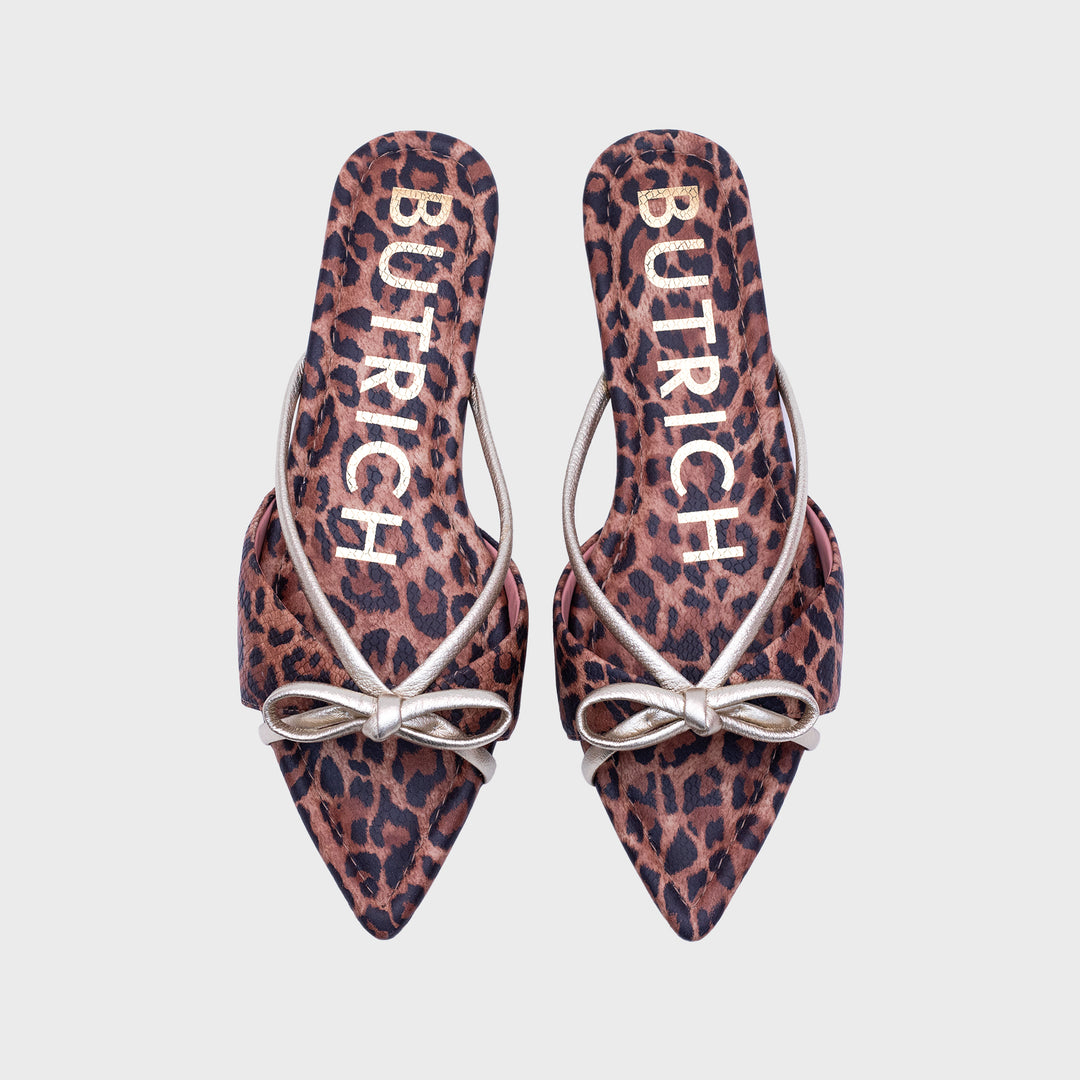 Lena Flat Leopard