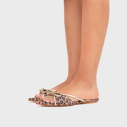 LENA FLAT LEOPARD