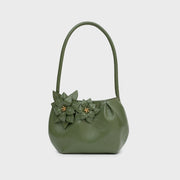 LILIA GREEN POUCH BAG