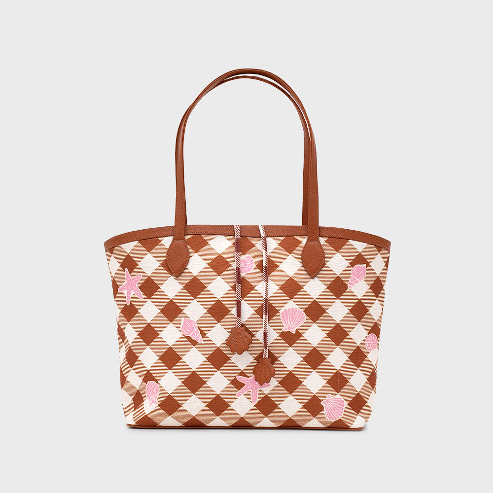 LILIANA SUMMER TOTE BAG MARRÓN