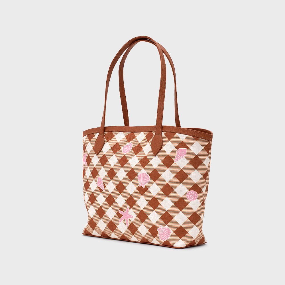 LILIANA SUMMER TOTE BAG MARRÓN