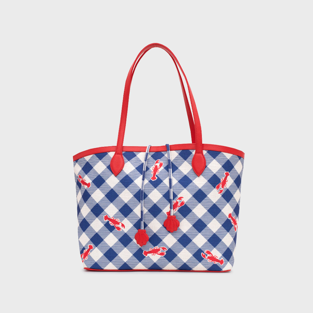 LILIANA SUMMER TOTE BAG ROJO