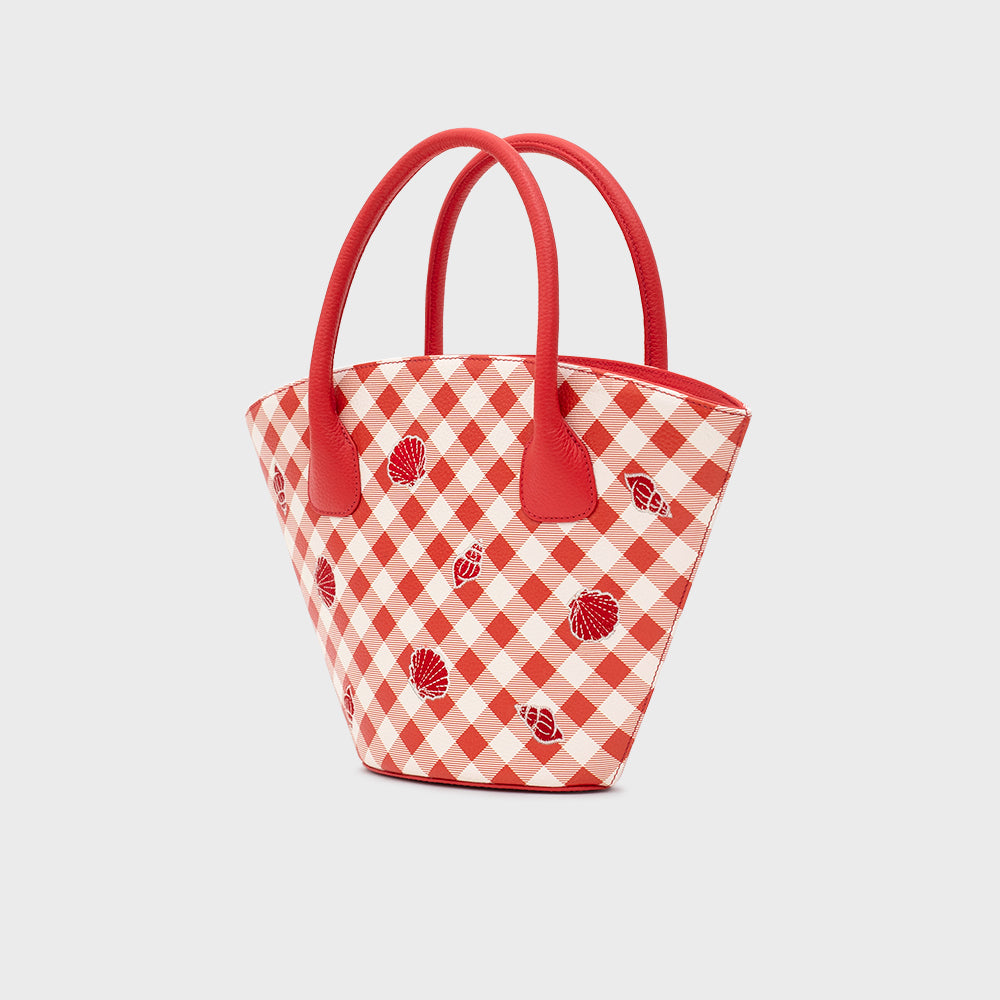 LILIANA TRAPEZE BAG ROJO